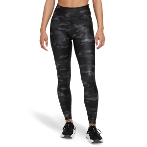 Pants e Tights Fitness e Training Donna Nike DriFIT One Camo Tights  Dark Smoke Grey/White DD4559070