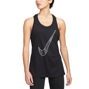Top Fitness y Training Mujer Nike DriFIT One Logo Top  Black DN6214010