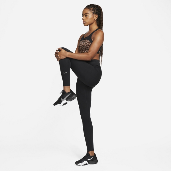 Nike Dri-FIT One Women's Training Tights - Black/White