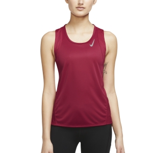 Top Running Mujer Nike DriFIT Race Top  Mystic Hibiscus/Reflective Silver DD5940614