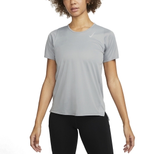 Camiseta Running Mujer Nike DriFIT Race Camiseta  Particle Grey/Reflective Silver DD5927073