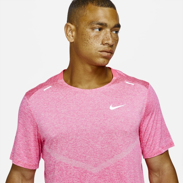 pink nike dri fit shirt mens