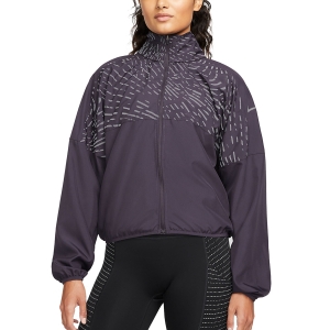 Women's Running Jacket Nike DriFIT Advance Run Division Jacket  Cave Purple/Reflective Silver DD6462540