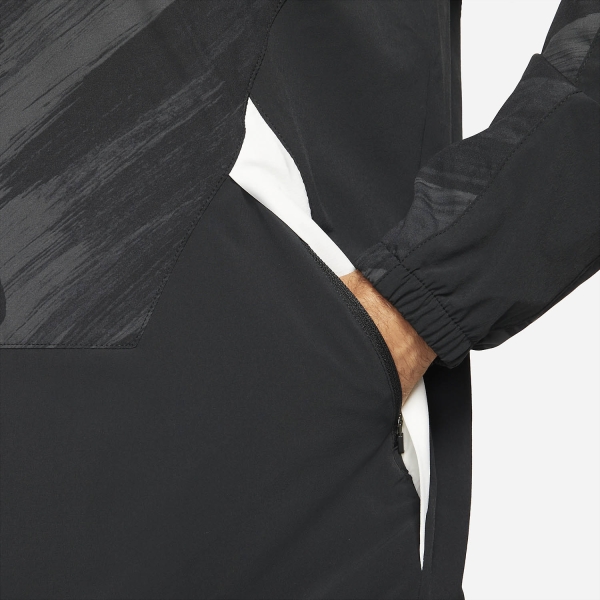 Nike Dri-FIT Sport Clash Chaqueta - Black/White