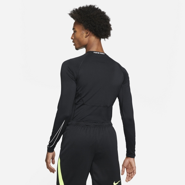 Nike Dri-FIT Swoosh Logo Camisa - Black/White