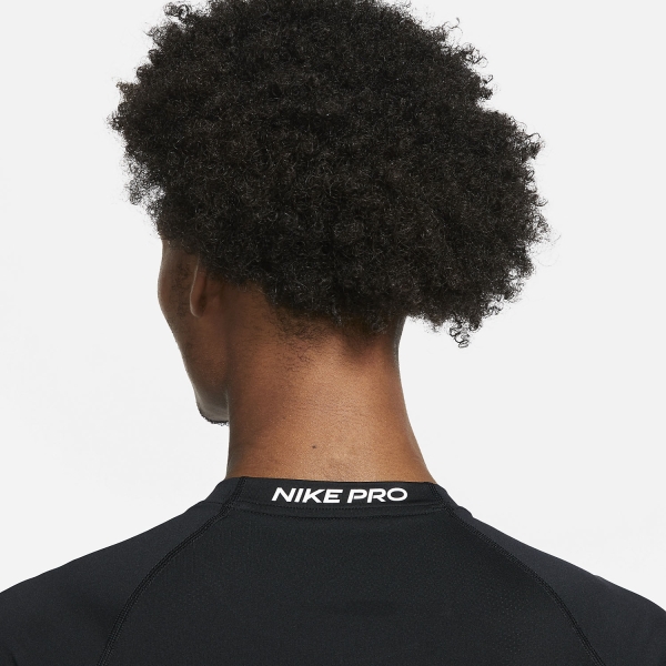 Nike Dri-FIT Swoosh Logo Camisa - Black/White