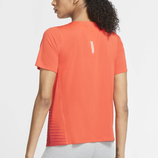 Nike Team USA City Sleek T-Shirt - Chile Red/Reflective Silver