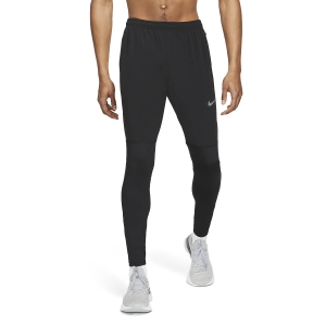 Men's Running Tights and Pants Nike DriFIT UV Challenger Tights  Black/Reflective Silver DD4978010