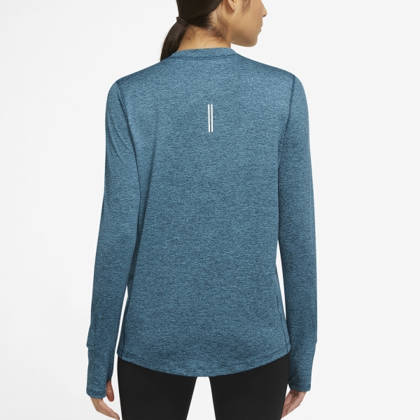 Nike Element Crew Maglia - Marina/Washed Teal/Heater/Reflective Silver