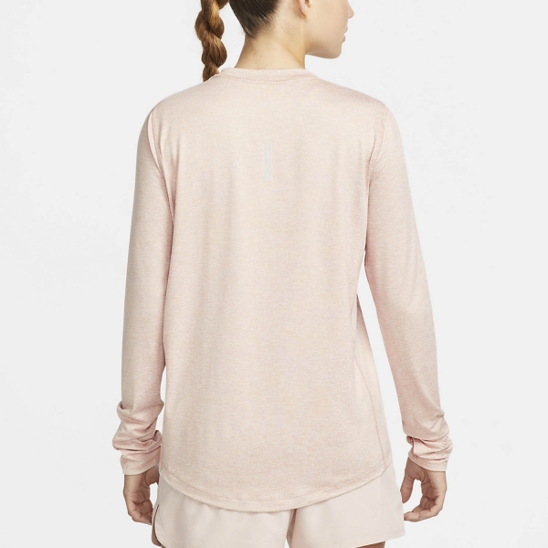 Nike Element Crew Maglia - Pale Coral/Reflective Silver