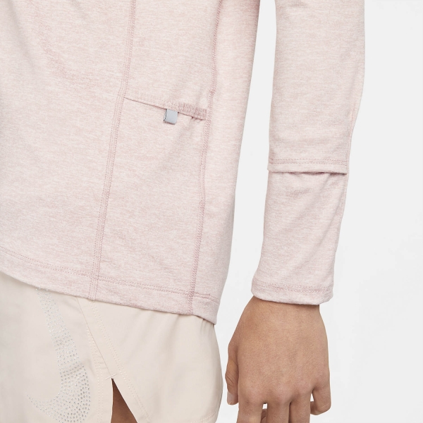 Nike Element Crew Shirt - Pink Oxford/Reflective Silver