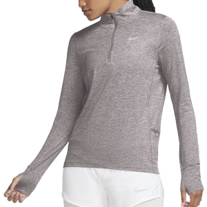 Camisa Running Mujer Nike Element Camisa  Silver Lilac/Venice/Heather/Reflective Silver CU3220020
