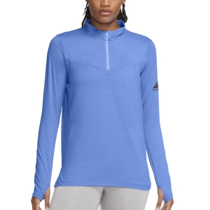 Women's Running Shirt Nike Element Midlayer Shirt  Aluminum DC5217468