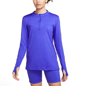 Camisa Running Mujer Nike Element Midlayer Camisa  Lapis/Reflective Silver DC5217430