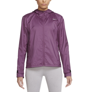 Women's Running Jacket Nike Essential Jacket  Light Bordeaux/Reflective Silver CU3217507