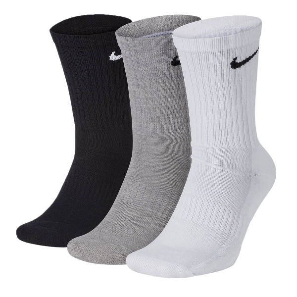 Calcetines Nike Everyday Cushioned Crew x 3 Calcetines  White/Black/Dark Grey SX7664964