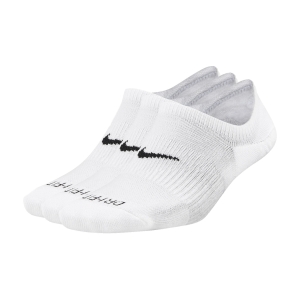 Running Socks Nike Everyday Plus Cushioned x 3 Socks  White/Black DH5463903