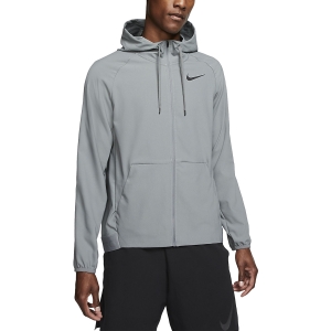 Men's Training Shirt and Hoodie Nike Flex Jacket  Smoke Grey/Black CK1909084