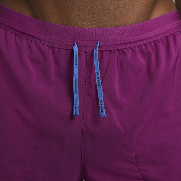 Nike Flex Stride 2 in 1 5in Shorts - Sangria/Black/Reflective Silver