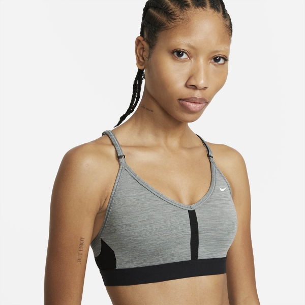 Nike Indy Sports Bra - Smoke Grey/Pure Black/White
