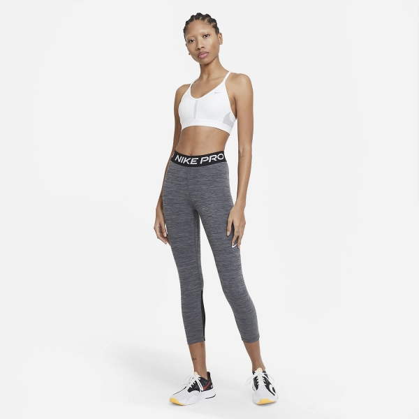 Nike Indy Sports Bra - White/Grey Fog/Particle Grey