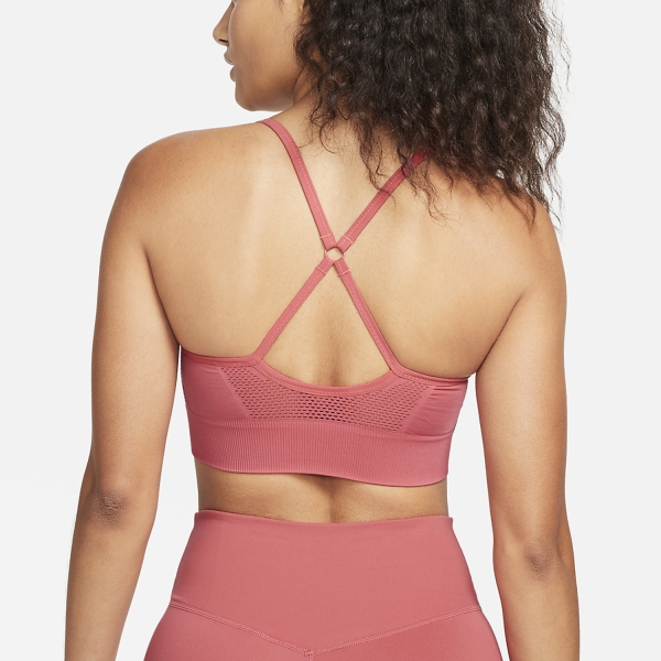 Nike Indy Seamless Sports Bra - Archaeo Pink/Black