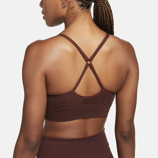 Nike Indy Seamless Sujetador Deportivo - Bronze Eclipse/Black