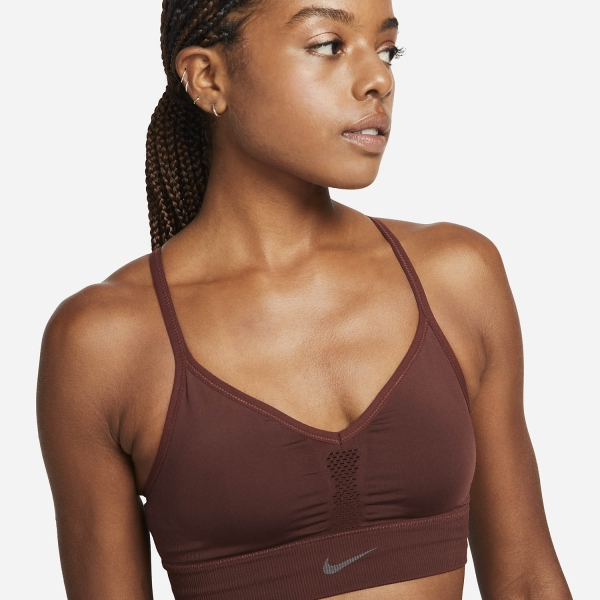 Nike Indy Seamless Sujetador Deportivo - Bronze Eclipse/Black