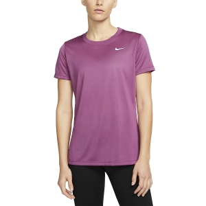 Women's Fitness & Training T-Shirt Nike Legend TShirt  Light Bordeaux/White AQ3210507
