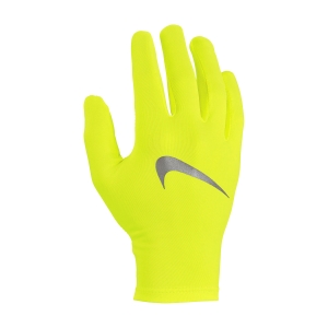 Running gloves Nike Miler Running Gloves  Volt/Silver N.000.3551.715