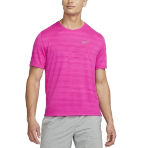 Nike Miler Wild Run Classic T-Shirt - Active Pink/Reflective Silver