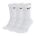 Nike Everyday Cushioned Crew x 3 Calcetines - White/Black