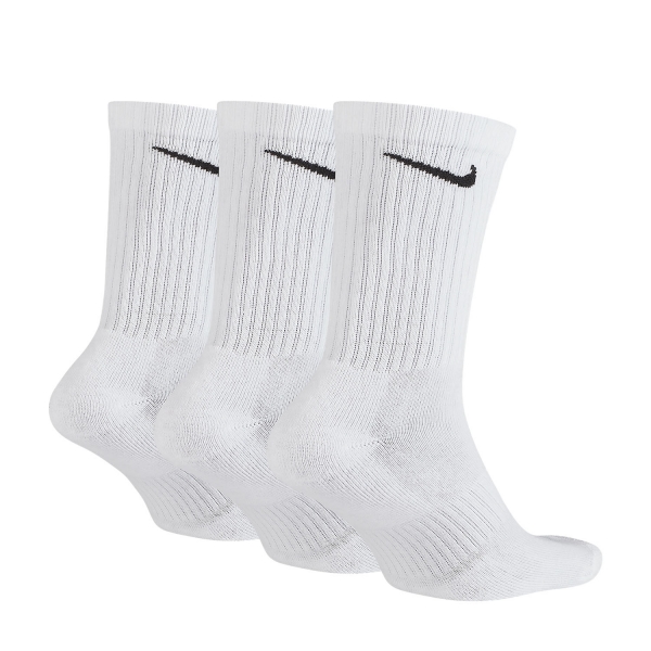 Nike Everyday Cushioned Crew x 3 Calcetines - White/Black