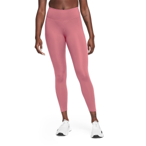 Pants e Tights Fitness e Training Donna Nike One Mid Rise 7/8 Tights  Archaeo Pink/White DD0249622