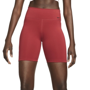 Women's Running Shorts Nike One Mid Rise 7in Shorts  Pomegranate/Black DD0243690