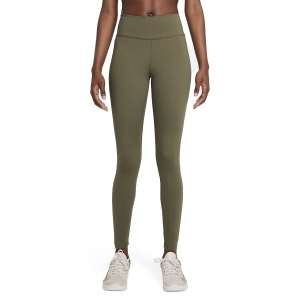 Pants e Tights Fitness e Training Donna Nike One Tights  Medium Olive/Black DD0252222