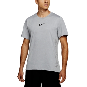 Men's Training T-Shirt Nike Pro Burnout TShirt  Particle Grey/White/Black DD1828073