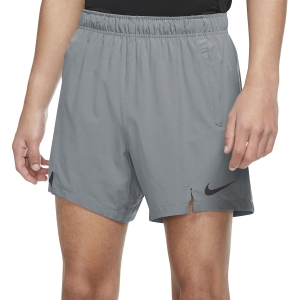 Pantalones Cortos Training Hombre Nike Pro DriFIT Flex 6in Shorts  Smoke Grey/Black DM5952084