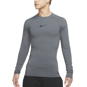 Camisa Entrenamiento Hombre Nike Pro DriFIT Logo Camisa  Iron Grey/Black DM5531068