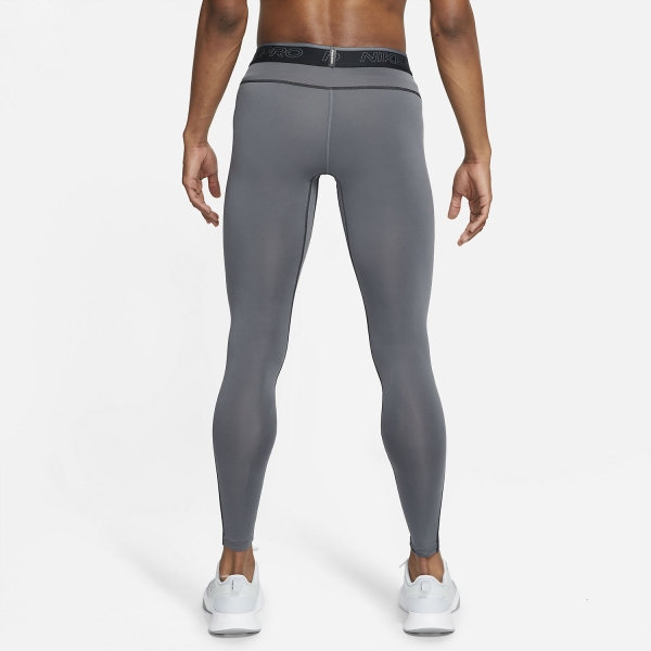 Nike Pro Dri-FIT Swoosh Long Tights - Iron Grey/Black