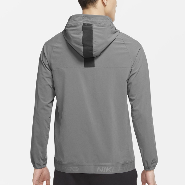Nike Pro Dri-FIT Flex Max Chaqueta - Particle Grey/Iron Grey/Black