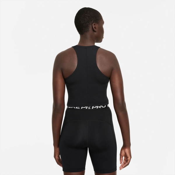 Nike Pro Dri-FIT Graphic Top - Black/White
