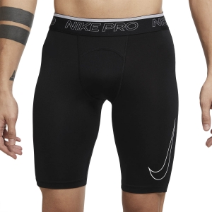 Men's Underwear Tights Nike Pro DriFIT Logo Short Tights  Black/White DD1911010