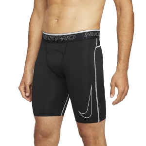 Men's Underwear Tights Nike Pro DriFIT Logo Short Tights  Black/White DD1911011