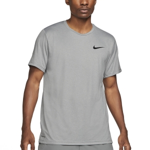 Men's Training T-Shirt Nike Pro DriFIT Classic TShirt  Particle Grey/Grey Fog/Heather Black CZ1181073