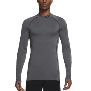 Men's Training Shirt and Hoodie Nike Pro DriFIT Swoosh Shirt  Iron Grey/Black DD1986068