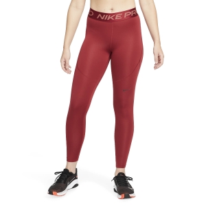 Pants y Tights Fitness y Training Mujer Nike Pro Therma Tights  Pomegranate/Black CU4595690
