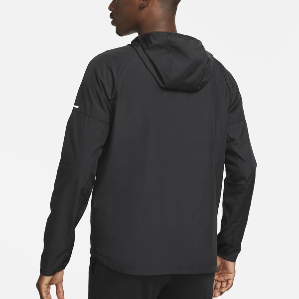 Nike Repel Miler Chaqueta - Black/Reflective Silver