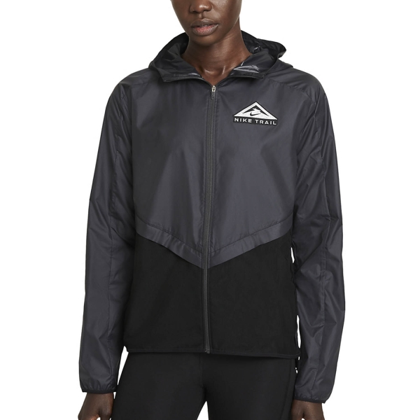 Nike Shield Jacket - Black/Dark Smoke Grey
