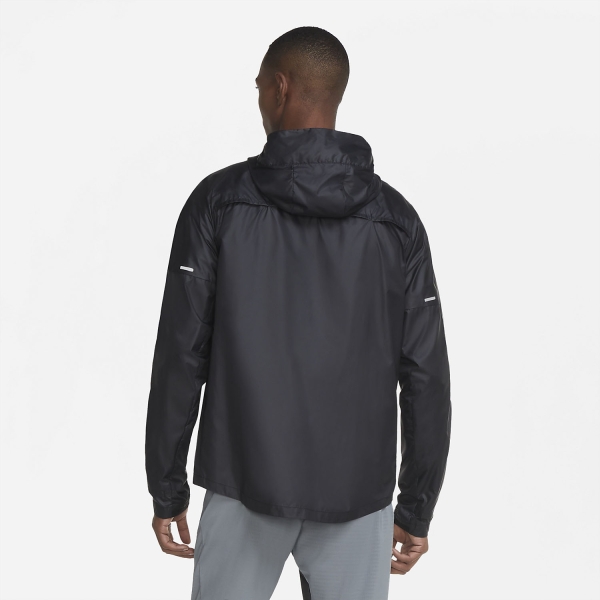 Nike Shieldrunner Giacca - Black/Reflective Silver